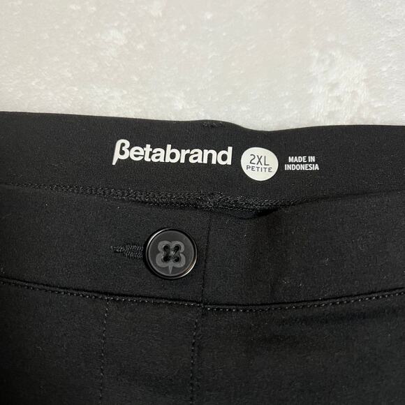 Betabrand Stretch Dress Yoga Pants Pull On Bootcut Pants Size 2XL Petite NEW - Picture 4 of 9
